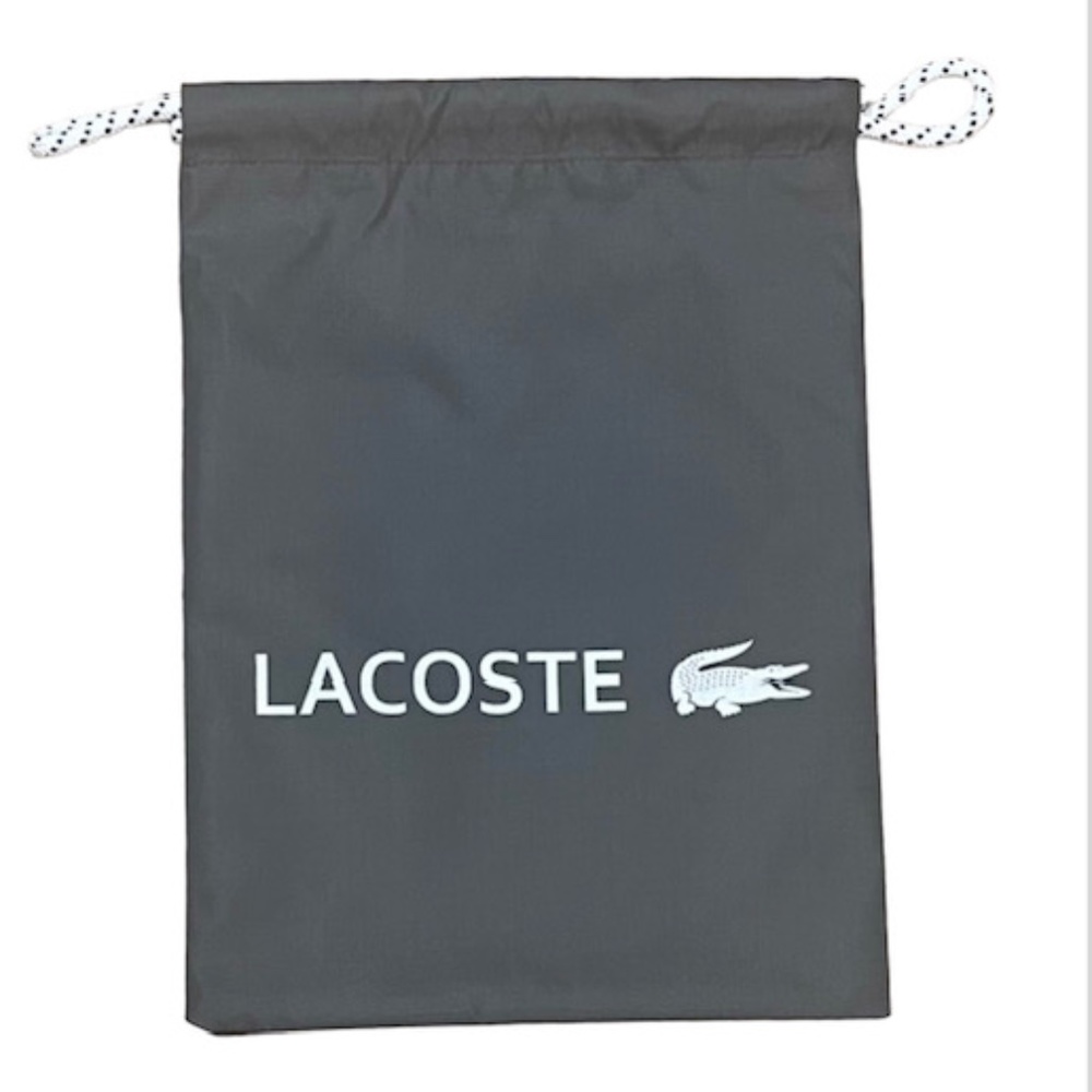 Lacoste drawstring dust/wet stuff bag BRAND NEW